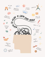 Way To Calm Mind Poster och Canvastavla