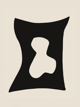 Black Shape Cut Out Poster och Canvastavla