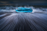 Blue Diamond Poster och Canvastavla