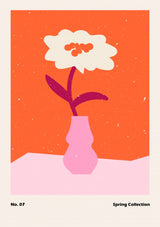 Spring Flower #07 Vas och keramikposter