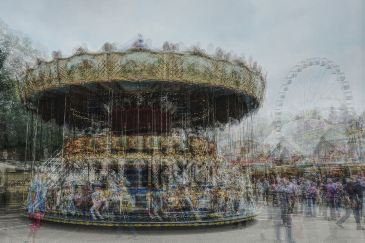 Carousel Poster och Canvastavla