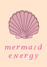Mermaidenergy5 Ratioiso Poster och Canvastavla