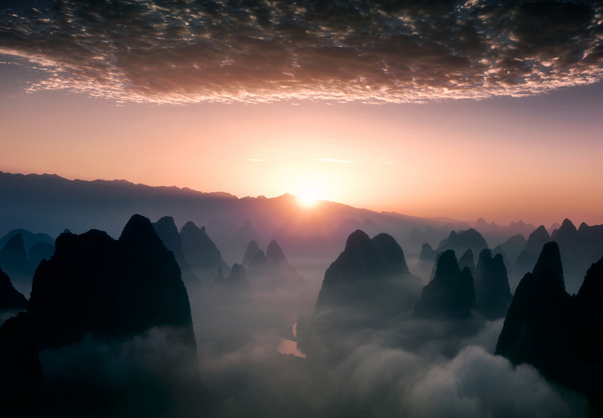 Over the clouds Poster och Canvastavla