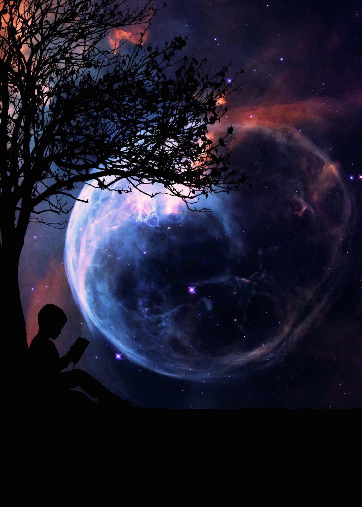 Study At Universe Poster och Canvastavla