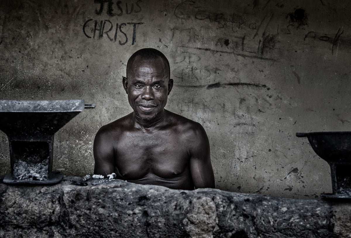 Man from Ghana Poster och Canvastavla