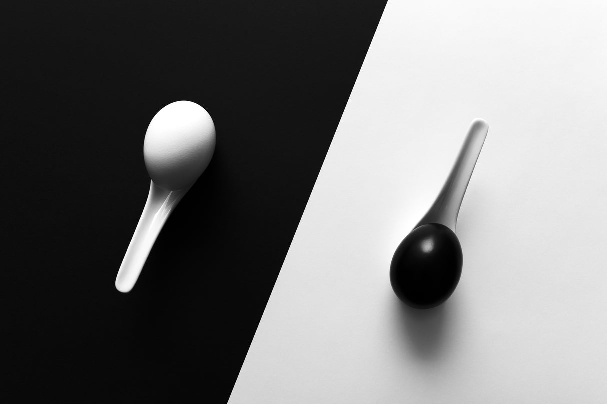 Still life with eggs and spoons 2 Poster och Canvastavla
