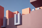 Muralla Roja #50 Poster och Canvastavla