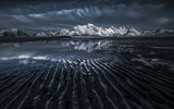 wave formed ripple marks Poster och Canvastavla