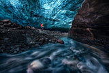 Ice Cave Poster och Canvastavla