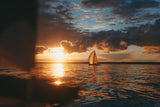 Sunsetsail Poster och Canvastavla