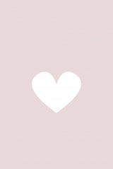 Little Heart Pink Poster och Canvastavla