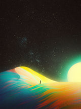 The Source of Happiness Poster och Canvastavla