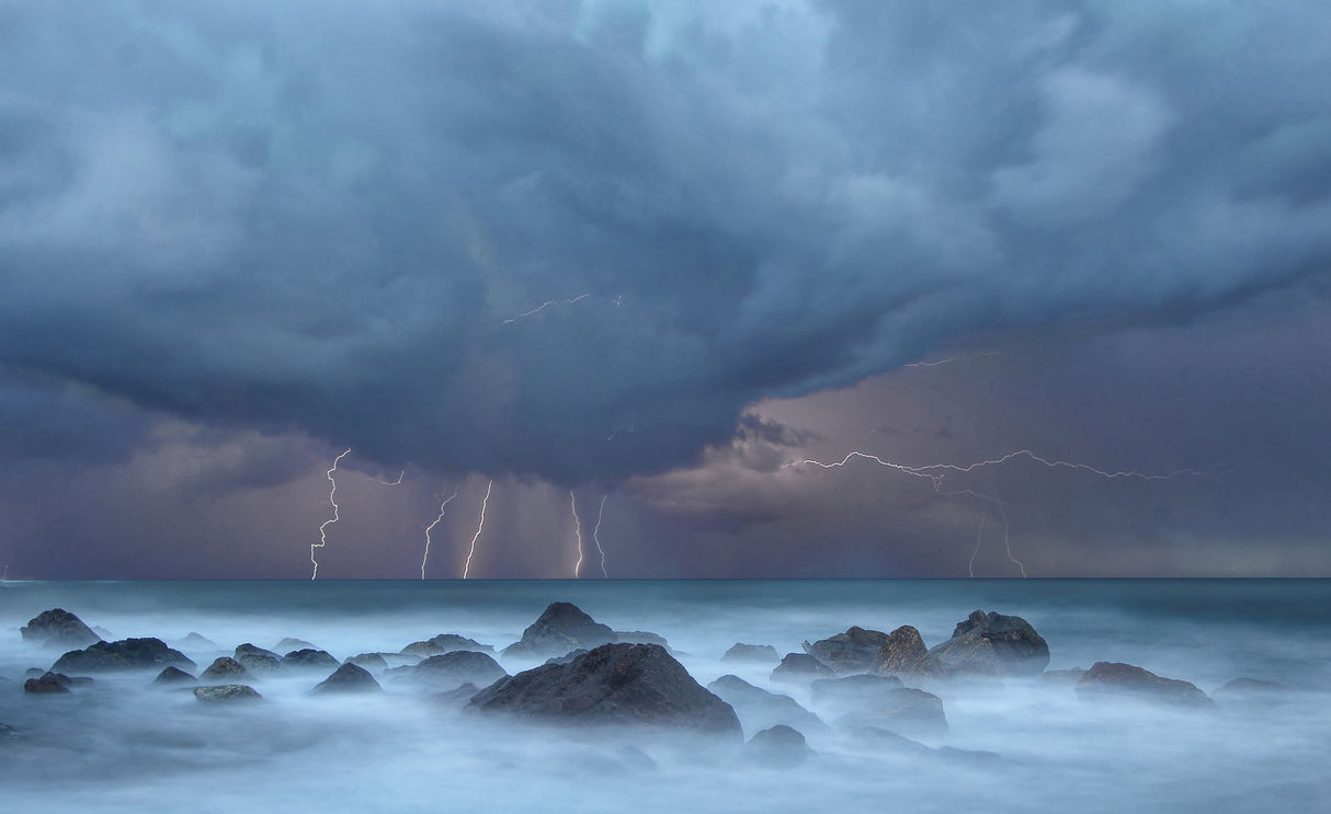 Lightning Poster och Canvastavla