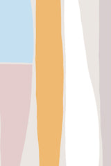 Feel Good Stripes Poster och Canvastavla