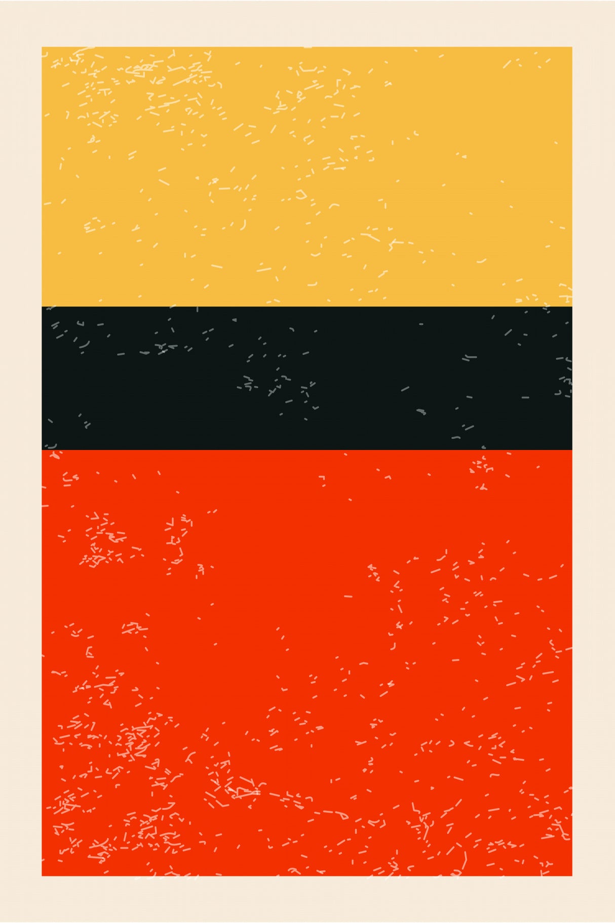 Minimal Abstract Shapes Series #14 Poster och Canvastavla