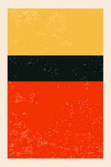 Minimal Abstract Shapes Series #14 Poster och Canvastavla