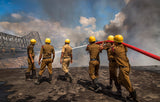Fighting the fire Poster och Canvastavla