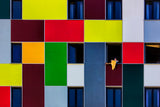 colored squares Poster och Canvastavla