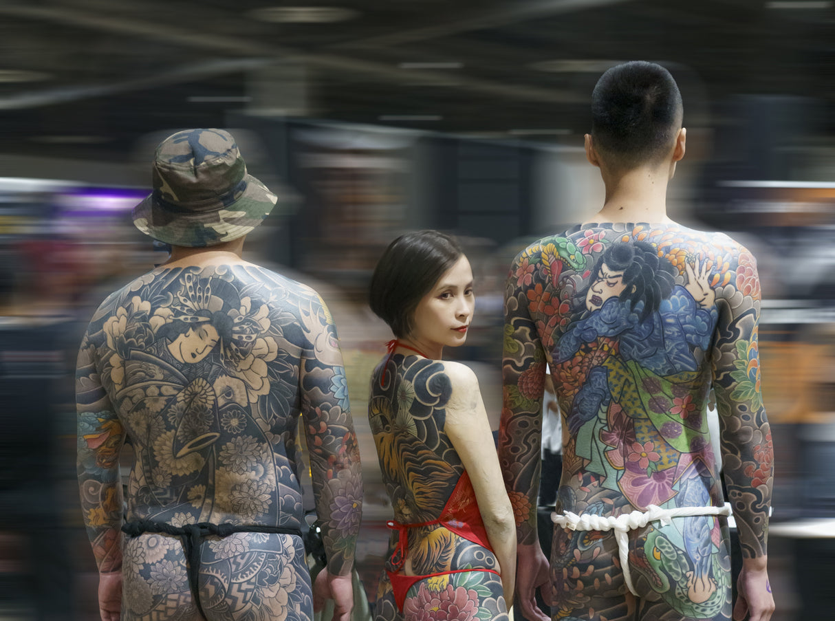 Exquisite tattoo Poster och Canvastavla