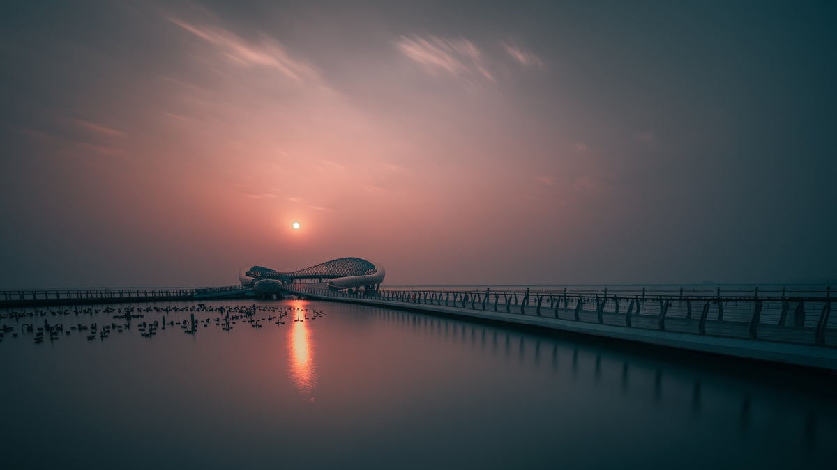 Suzhou Bay Poster och Canvastavla
