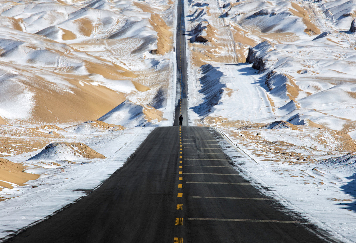 Sky Road Poster och Canvastavla