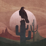 Cowboy Eagle Poster och Canvastavla