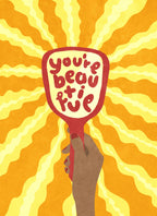 Beautiful Poster och Canvastavla