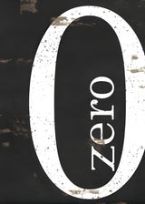 Zero Poster och Canvastavla
