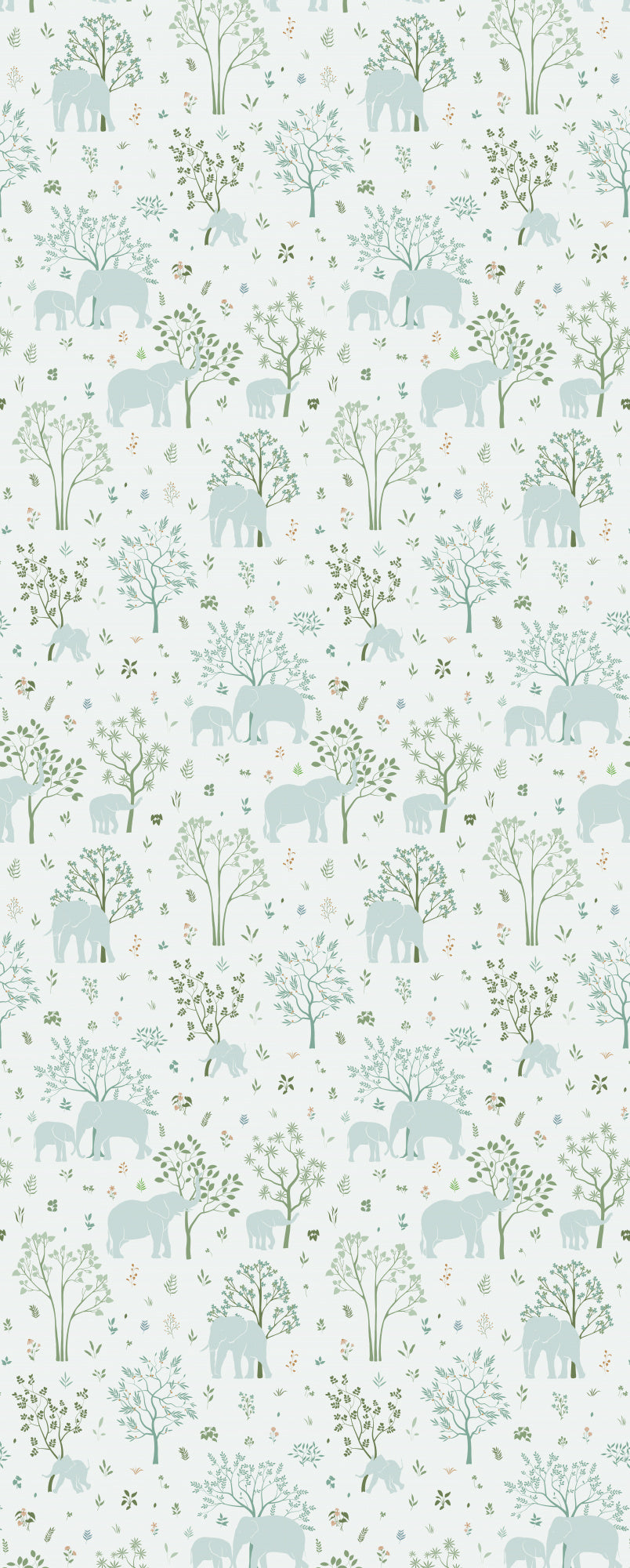 Hl002  Elephant   1206mm X 3000mm Poster och Canvastavla
