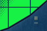 Window in Green....... Poster och Canvastavla