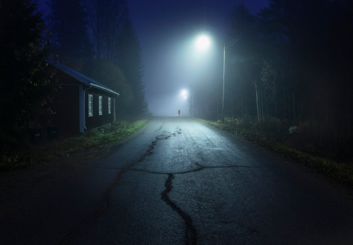 I hope there is light at the end of you road. (I hope god jorney my frend) Poster och Canvastavla