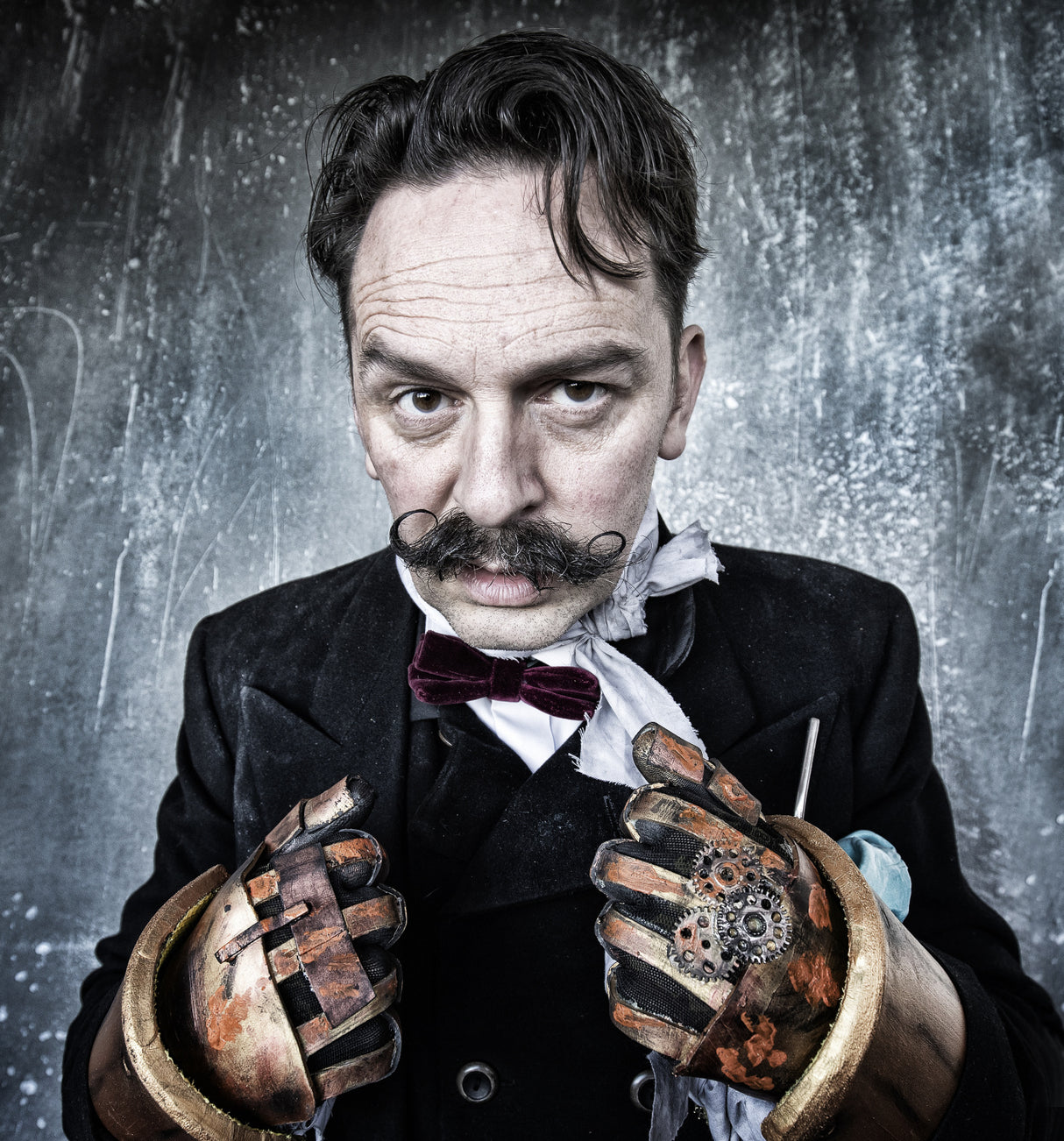 Dr Gyro - Rebel Scientist - Steampunk Wars 1911 Poster och Canvastavla