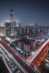 V of Beijing Poster och Canvastavla
