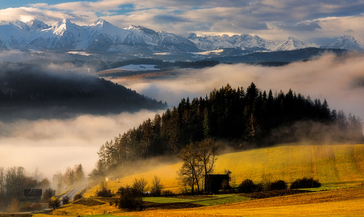 Tatras mountains light Poster och Canvastavla
