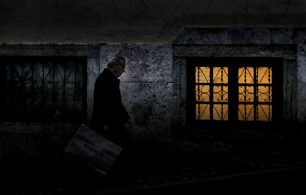 White Bag............ Poster och Canvastavla
