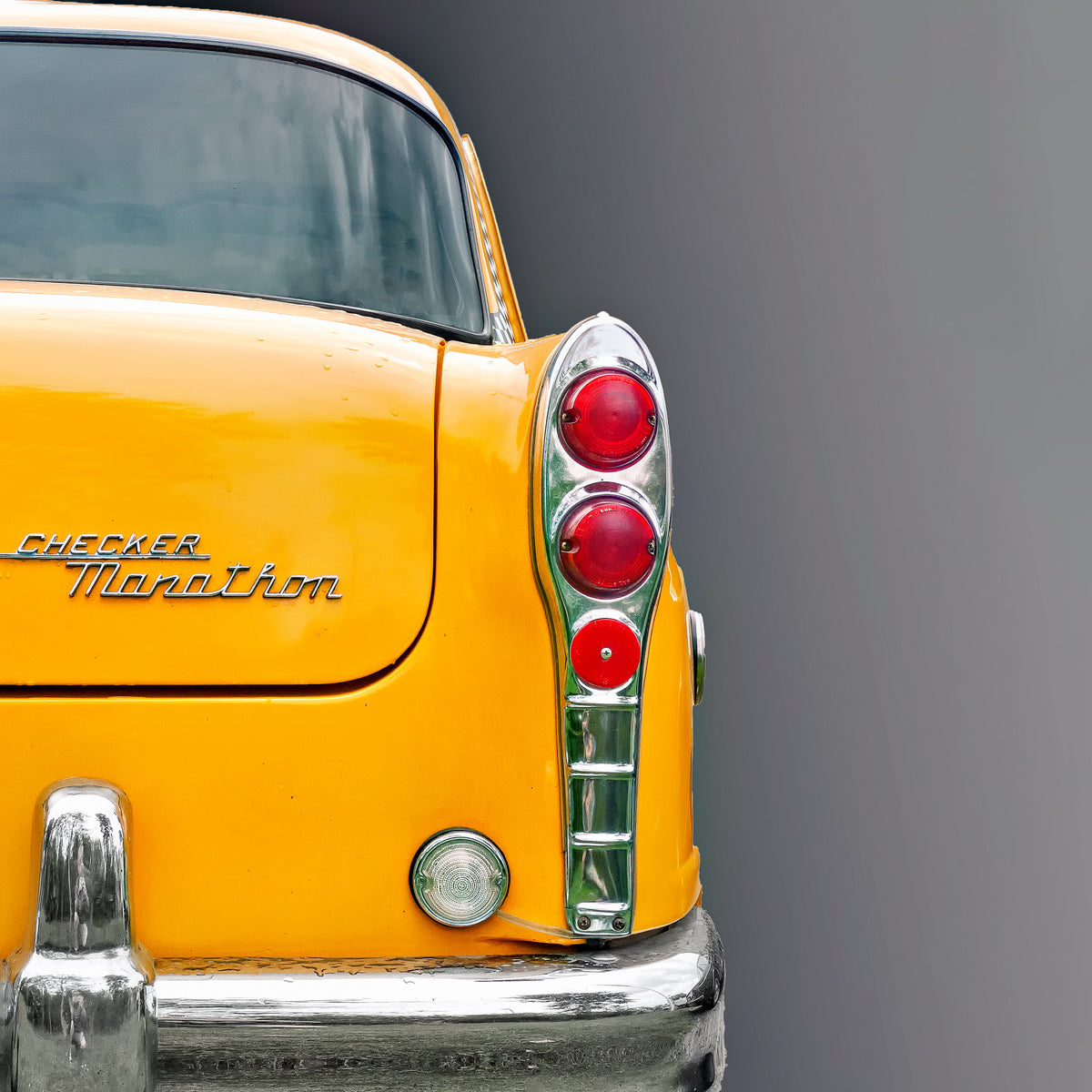 The Yellow Cab Poster och Canvastavla