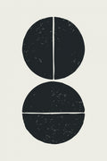 Minimal Circles #2 Poster och Canvastavla