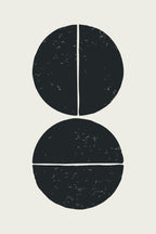 Minimal Circles #2 Poster och Canvastavla
