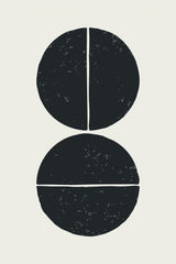 Minimal Circles #2 Poster och Canvastavla