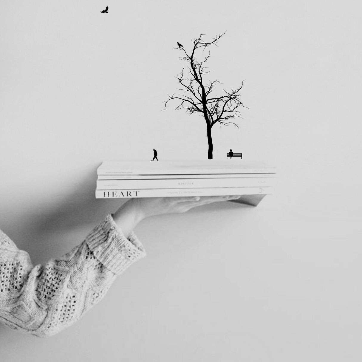 BOOK DRAME HE+ART Poster och Canvastavla