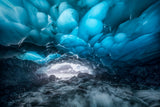 Two Ice Caves Poster och Canvastavla