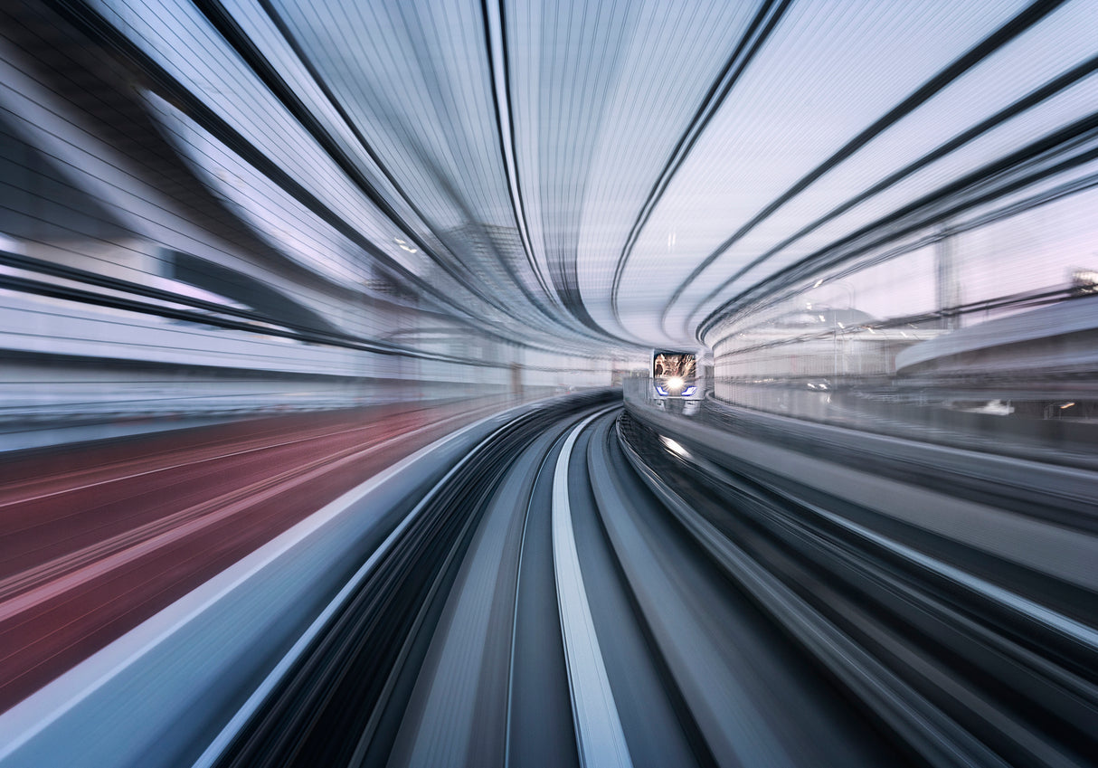 The Space-time Tunnel Poster och Canvastavla