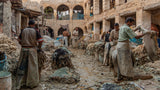 Tanneries of Fez, Morocco Poster och Canvastavla