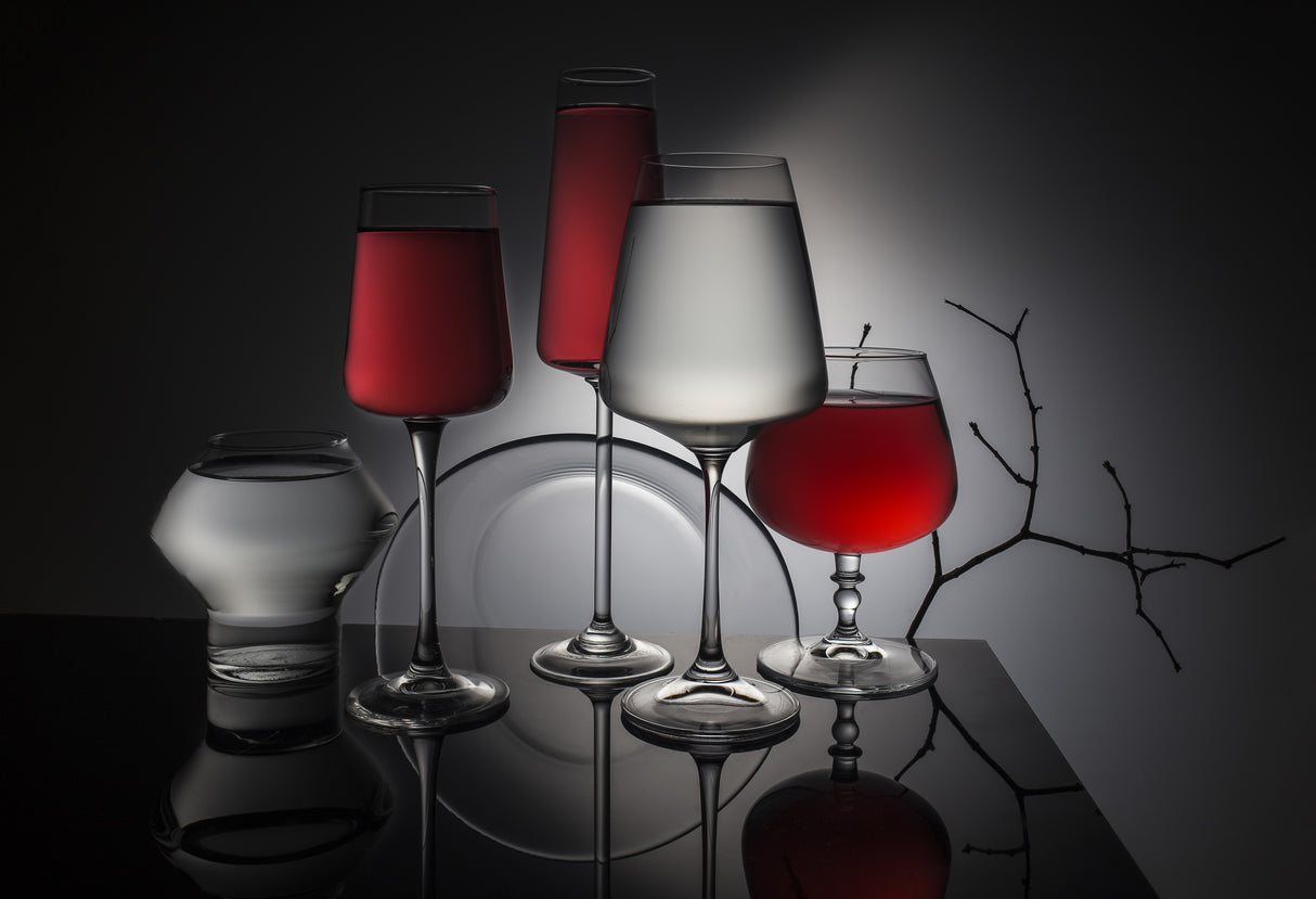 From the series "Experiments with glass" Poster och Canvastavla