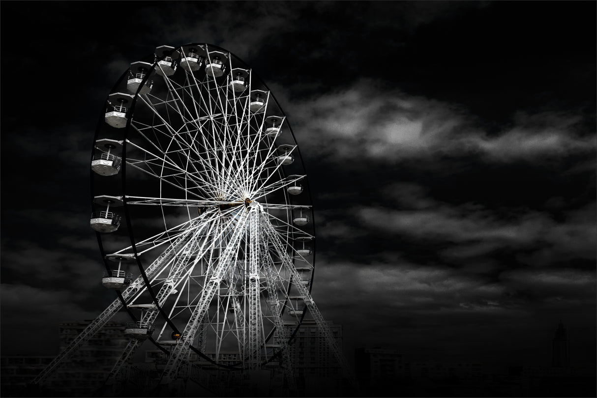 Ferris wheel Poster och Canvastavla