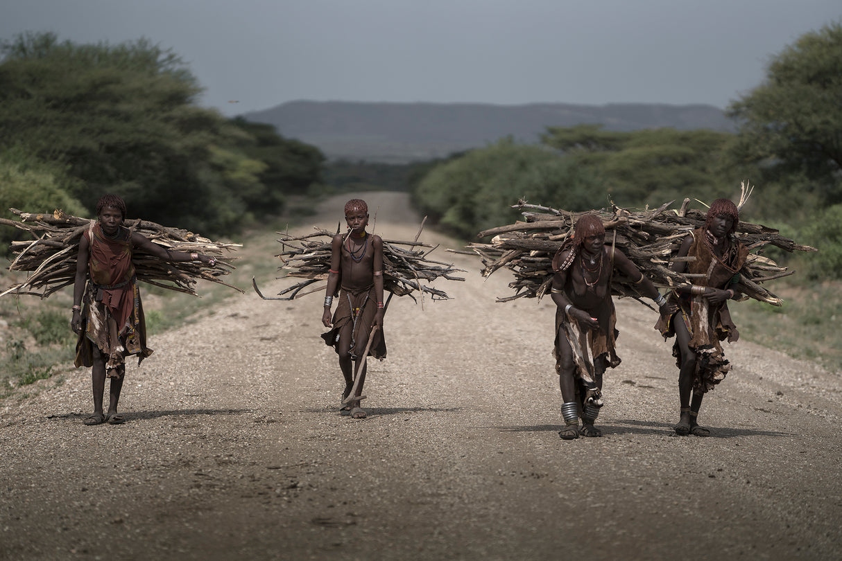 Ethiopian Harma tribes Poster och Canvastavla