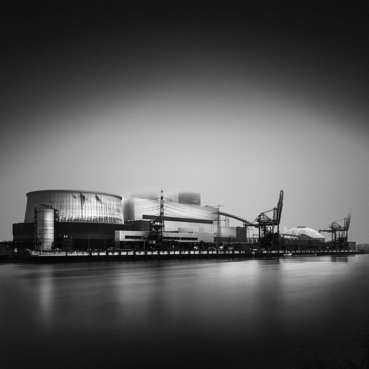 Industrial Landscape III - Untitled Poster och Canvastavla