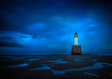 Rattray Head Blue Poster och Canvastavla