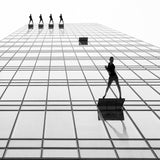 dancers on the skyscraper Poster och Canvastavla