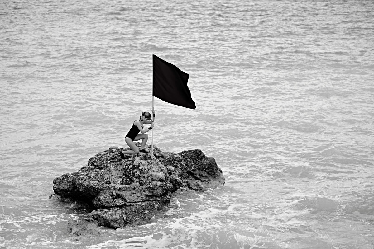 black flag Poster och Canvastavla